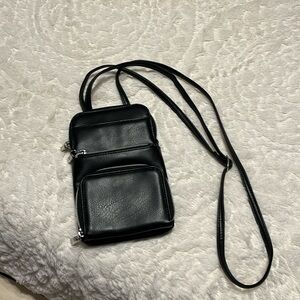 5 for $25.  Black Cross Body Bag
